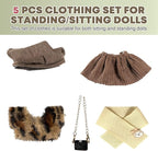 Doll Clothes for Labubu Clothes/for Labubu Outfits,Clothes for Lububu Doll,for Lububu Clothing,for LABUBU Accessories, Boys and Girls Stylish Adorable Labubu Halloween Dolls Clothes