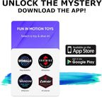 Shashibo Shape Shifting Box - Award-Winning Fidget Toy w/ 36 Rare Earth Magnets - Fidget Cube Transforms Into Over 70 Shapes, Sensory Toy Gift for Kids, Teens, and Adults (Mystic Ocean)