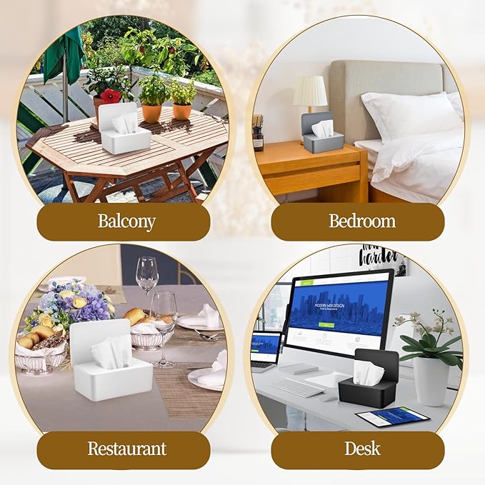 Baby Wipes Dispenser 3 Pack Wipe Holder for Baby & Adult Refillable Baby Wipes Cases with Lid Toilet Container for Bathroom Home Office Cars