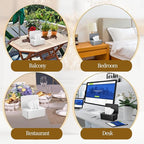 Baby Wipes Dispenser 3 Pack Wipe Holder for Baby & Adult Refillable Baby Wipes Cases with Lid Toilet Container for Bathroom Home Office Cars