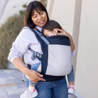 Beco Toddler Carrier - Breathable 3D Mesh Front-Carry & Backpack Style Carrier with Tall Supportive Back and Ergonomic Extra-Wide Seat for Children from 18months (20-60 lbs) - Navy