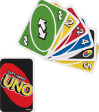 Mattel Games UNO Card Game for Family Night with Cards Specially Designed for Left-Handed Players in Collectible Tin Box