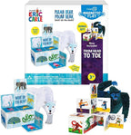 CreateOn Eric Carle Polar Bear with Head to Toe Bonus Set Magnetic Tiles, Building Set for Kids, Magnetic Building Toys for Kids, STEM Toys for Boys and Girls Ages 3+, 24 Piece