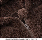 Baby Fleece Jumpsuits Infant Bear Ear Snowsuit Newborn Hooded Romper Warm Coat