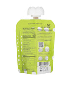 White Leaf Provisions Organic Purees / Baby Food Pouches - Fruits, Veggies & Grains, Toddler snack, Regeneratively Farmed, No Added Sugar, Non-GMO, BPA-Free Pouches 3.17 oz (Pack of 24, Pear + Banana + Kiwi)