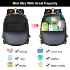 Accmor Toddler Backpack Leash, Kids Backpack with Anti Lost Wrist Link, Mini Child Backpack Leash Baby Harness for Outdoor Walking, Cute Dinosaur Backpack Tether for Boys Girls Age 1-3 Years Old