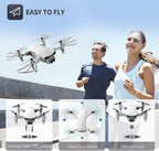 4DV9 Mini Drone with 1080P HD Camera for Kids FPV Live Video RC Quadcopter for Adults Beginners Toys Gifts,Altitude Hold, Waypoints Functions,One Key Start,3D Flips,3 Batteries,Gray