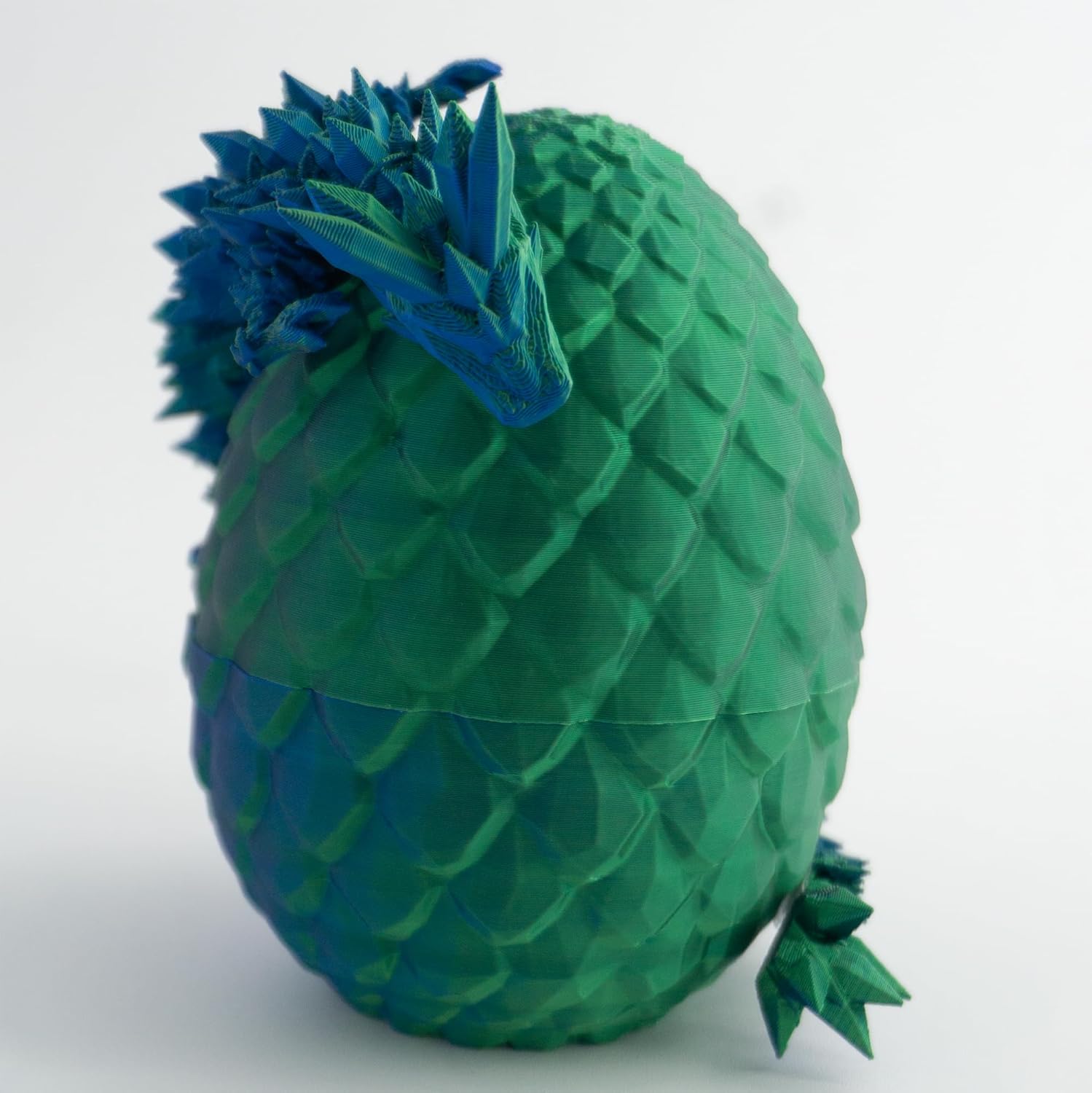 Dragon Egg, Easter Egg with Pet Dragon, 3D Printed Dragon, Crystal Dragon Fidget Toy, Articulated Dragon Eggs Fidget Toy Surprise for Adults