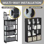 Furniture Anchors (10 Pack) Anti Tip Furniture Straps for Baby Proofing, 400lbs Tension Earthquake Resistant Metal Straps, Furniture Wall Anchor Prevent Baby Pet from Falling Furniture