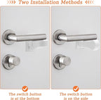 6P Child-Proof Door Lock Coolrunner Baby Proofing Door Handle Locks, Child Proof Door Lever Lock with Strong Adhesive for Protecting Kids and Toddler