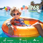 Smart Watch for Kids No Phone Needed, Tempered Glass Fitness Tracker Boy Teens with 19 Sport Modes, Pedometer, Sleep Monitor, Kids Watch Birthday Gifts Toy Gift for Girls Boys 6-16 (Green)