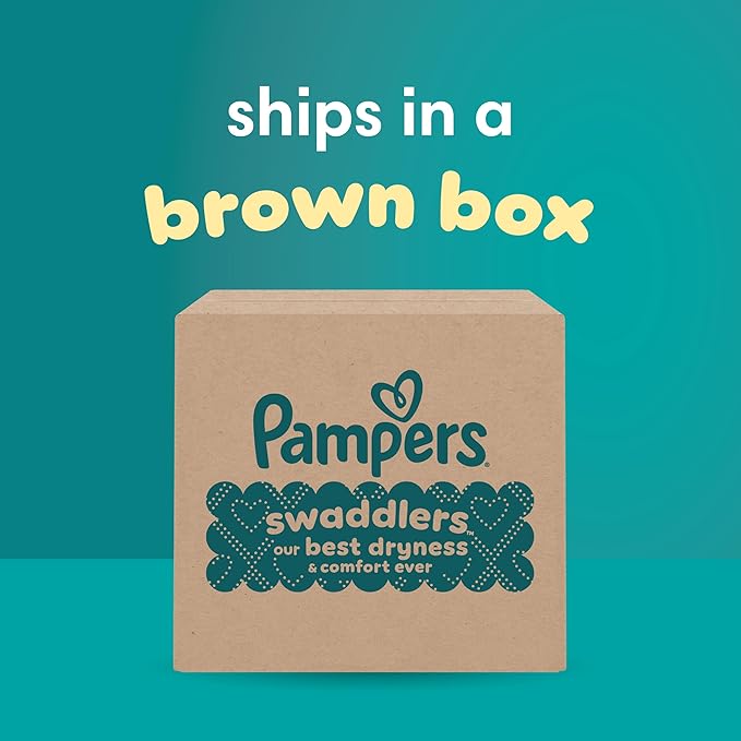 Pampers Swaddlers Diapers, Size 8 (30+ lbs), 76 Count, Absorbent, Keeps Baby Dry and Comfortable, Skin Safe Disposable Baby Diaper (Packaging May Vary)