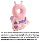 PandaEar Baby Head Protection Backpack, Toddler Walking Head Protector, Adjustable Head Protector Pad Safety Cushion (Pink)