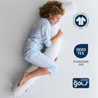 Bearaby Body Pillow - Full Body Pillows for Adults, Pregnancy Pillow - Made from Natural Rubber Foam and Organic Cotton