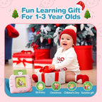 Toddler Girl Toys Talking Flash Cards, 296 Sight Words Speech Therapy Autism Learning, Montessori Educational Toys 1 2 3 4 5 Years, Gifts for Girls with Clear Sound & Thick Cards