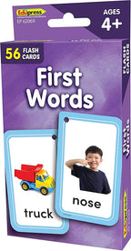 Teacher Created Resources First Words Flash Cards (EP62069), Medium