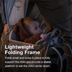 Osprey Poco LT Lightweight Child Carrier Backpack - Compact, Travel-Ready Kid Carrier with Sunshade and Adjustable Fit - Lightweight, Comfortable Hiking Carrier for Toddlers