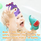 Baby Toys, Cartoon Animal Hanging Rattle Toys, Handbells Baby Rattles, Baby Bed Crib Car Seat Travel Stroller Toys for Infant, Best Birthday Gift for Newborn, 4 Pack