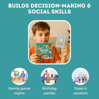 Fast-Paced Summer Card Game for Kids & Adults, 2-4 Players, Ages 5+, Fun Party Game with 102 Cards & Easy Rules – Exciting Collect & Win Strategy, Perfect for Game Nights, Travel & Group Entertainment