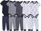 Unisex Baby Boy Girl Pants Sets 10 pack Cotton Casual New born Clothes Comfort Infant Outfit
