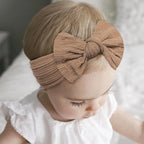CÉLLOT Super Stretchy Soft Knot Headbands with Hair Bows Head Wrap Hair Accessories For Newborn Baby Girls Infant Toddlers Kids
