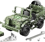Lucky Doug STEM Building Projects Model Truck Set - Building Toys for Kids Ages 8-12, Assembly Science Army Toys for Boys 8 9 10 11 Years Old