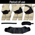 Pregnancy Belly Support Band, Belly Bands for Pregnant Women, Pregnant Belly Support Belt, Maternity Belly Band Support, Pregnancy Support Belly Band, Belly Support Bands for Pregnant Women Black