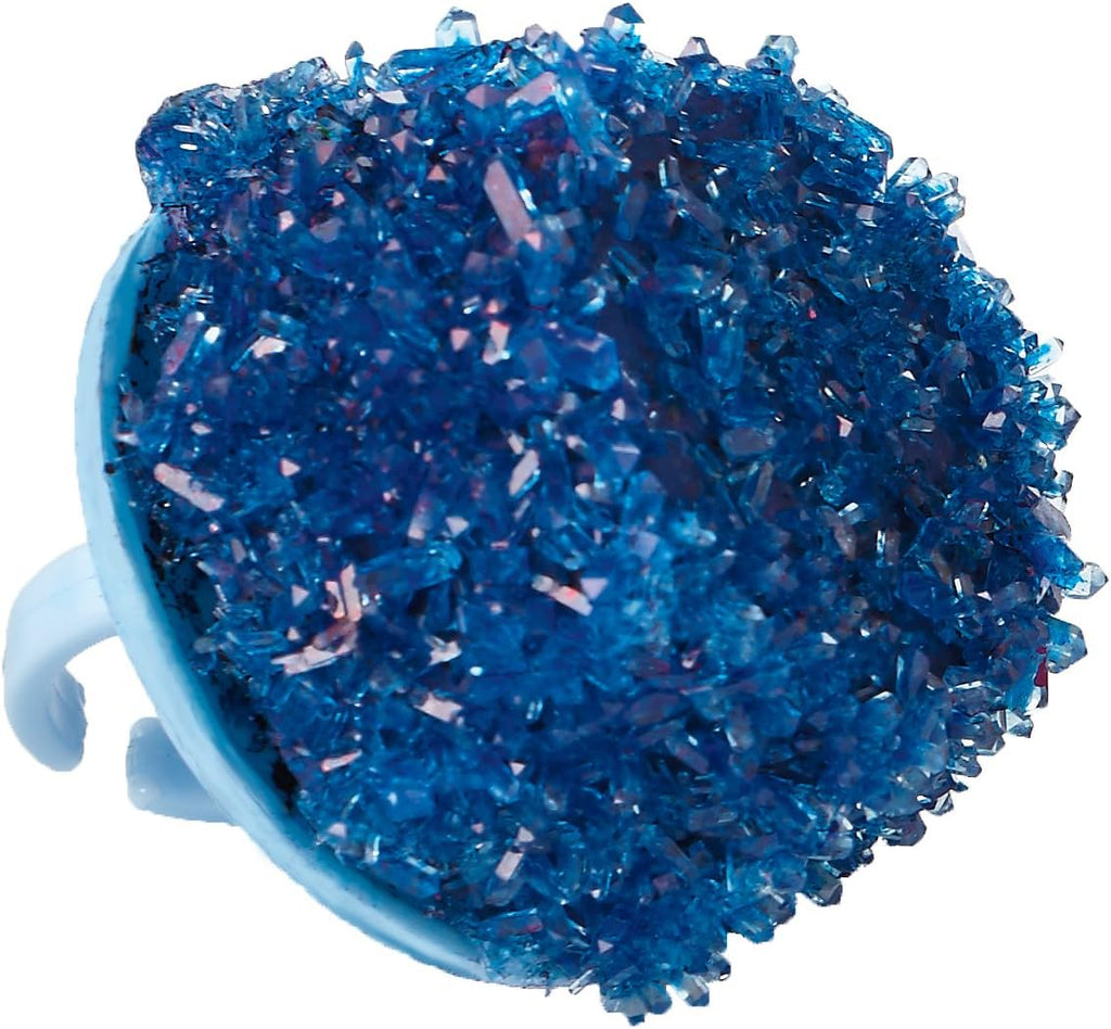 MindWare Science Academy Crystal Jewelry lab - Kids & Teens Grow 1 Crystal Ring and 2 Necklaces with Our 18pc Set - Wild & Weird Experiments for Boys & Girls - Great Educational Gift