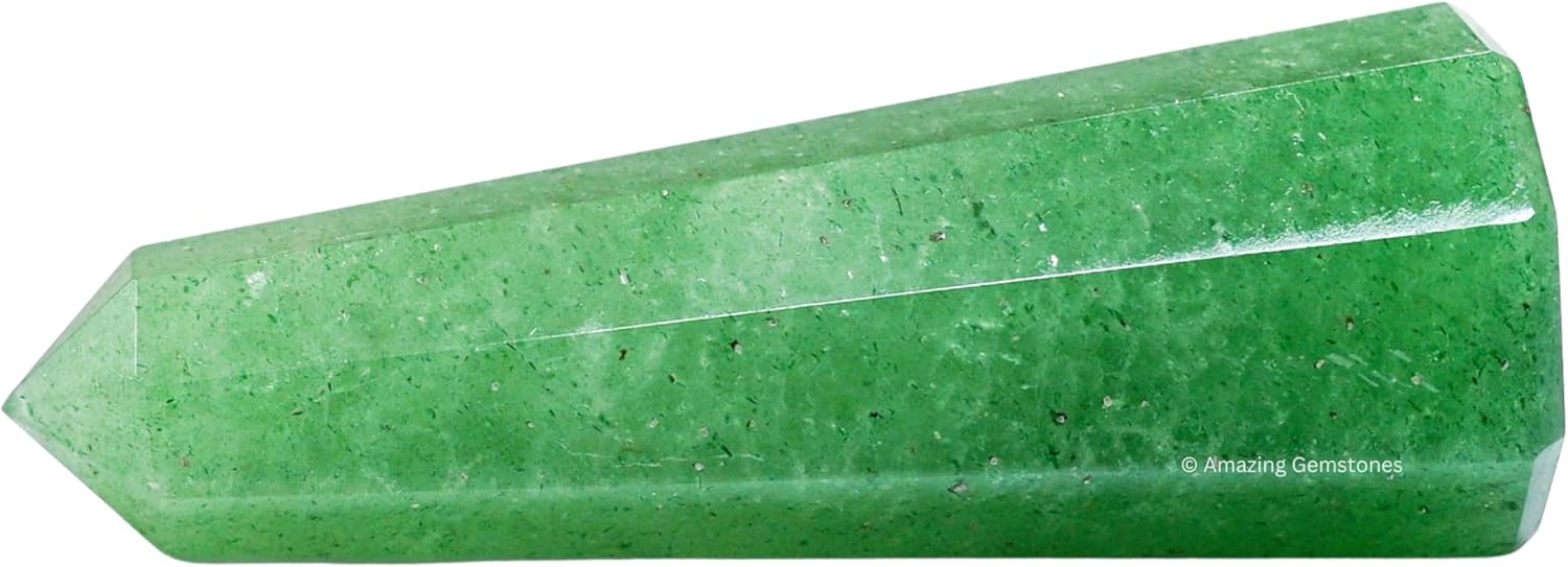 Amazing Gemstone Green Strawberry Quartz Crystal Towers ~ Natural Healing Crystal Point Obelisk for Reiki Healing and Crystal Grid (2 to 3 INCH)