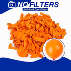 140pcs Orange Round Balloons Different Sizes 18 12 10 5 Inch Latex Balloons for Arch Decoration Party Balloon Kit for Graduation Birthday Party Wedding Balloon Baby Shower Decoration