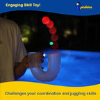 pindaloo Led Light Ball - Gifts for Kids Indoor & Outdoor Games, Toys for Boy, Teen, & Girls - Gift Ideas for Teens, Fun Stuff Party, Develops Motor & Juggling Skills - 1x LED Ball