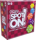 That's Spot On! Best Bluffing Strategy Game - Board, 6 Cups, 12 Tokens, 30 Dice – 2 to 6 Players, Ages 12+, Family Fun or Game Nights with Friends