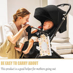 FEBSNOW 2 Pack Baby Wipes Dispenser, Portable Refillable Wipe Holder Baby Wipes Container Travel Wipes Case Reusable Wet Wipes Pouch (Dinosaur, Car)