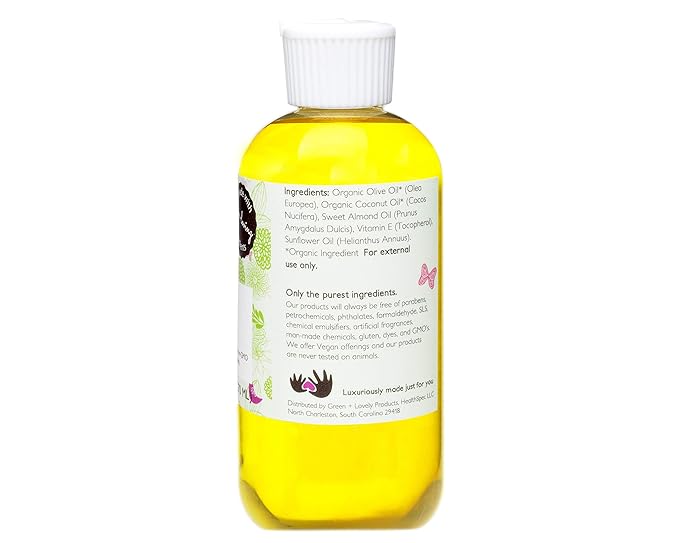 Green + Lovely Better than Butter Belly Oil Pregnancy Stretch Mark Prevention, Stretch Mark Cream, Pregnancy Must Haves, Pregnancy Essential, Enhanced Vitamin E Skin Elasticity, 9 Fl Oz Unscented