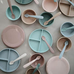 mushie Silicone Baby Feeding Spoons | 2 Pack (Daffodil)