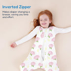 TotAha Toddler Sleep Sack with Legs, 0.5 TOG Light and Soft Baby Sleeping Bag, Walker Sleep Sack for Babies 12-24M, 2T-3T