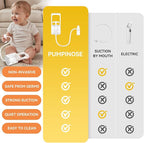 Nasal Aspirator for Baby and Toddler Nose Clearing with Hand Pump and Non-Invasive Tip for Quick, Quiet Suction, Co-Branded with CHIBOJI