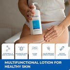 Dermaglos 2-pack Moisturizing Body Lotion for Dry Skin with Extra Vitamin A, Vitamin E & Allantoin | Hydrating & Regenerating formula for Stretch Marks, Tattoos, Scars & Wrinkles | 13.52 Fl Oz.