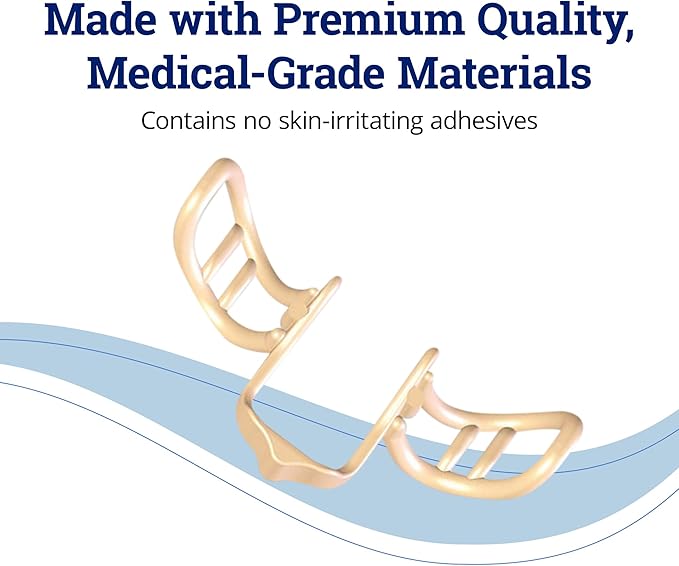 ZQuiet, Breathe, Anti-Snoring Nasal Dilator with Storage Case, Natural Snoring Solution, 2 Count, 30-Day Supply, Made in USA