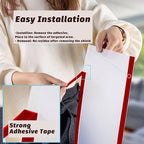 4PCS Baby Proofing Door Finger Pinch Guard Clear Door Jam Shield for Child Safety Finger Pinch Protector Hinge Protectors for Kids/Pet