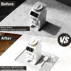 Bottle Maker Formula Machine Mat,With Draining Mat,Compatible with Baby Brezza Formula Dispenser Machine，Silicone Pad,Prevent Spills,Suitable for Formula Dispenser Machine