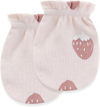 Newborn Baby Boy Girl Caps Mittens Socks Set Cotton Baby Essentials Accessories (Hats+Gloves+Socks)