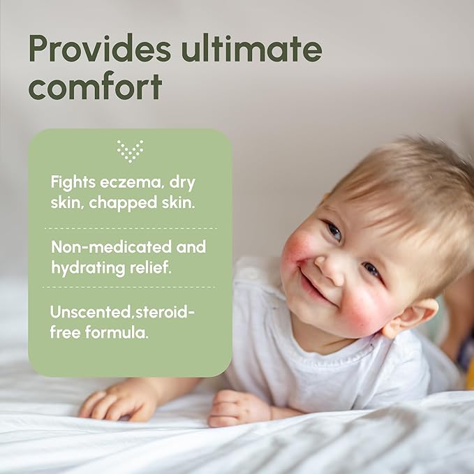 TruKid Eczema Bubble Podz with Eczema Cream & Bubble Glove – Gentle Bubble Bath and Skincare Set for Kids and Toddlers