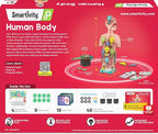 Smartivity Human Body Model for Kids 6-12 Years | Learn Body Organs, Functions with Fun Card Games | Cool Birthday Gift for Boys & Girls | DIY STEM Science Toys for Kids 6,7,8,9,10,11,12 Years I