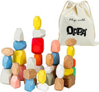 OPPA Wooden Stacking Stones