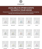 Essence Wearable Aromatherapy Nasal Diffuser – Coffee Essential Oil Nose Ring Silicone Inhaler for Stress & Mood Support - Made in USA & Travel-Friendly