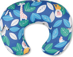 Nursing Pillow, Breastfeeding Pillow with Removable Cotton Cover, Baby Feeding Pillow for Mom Easier Breast Feeding and Bottle Feeding, Breastfeeding Support Cushion for Newborn (Jungle)