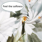 Pea Pod Nursing Pillow Cover Breastfeeding Pillow Slipcover for Moms Soft Breathable Organic Knit Fabric Newborn Infant Feeding Pillow Covers for Baby Girl Boy, Daisy