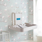 Baby Changing Station,Wall Mounted Diaper Changing Tables Fold Up Changer Station Commercial Malls/Hotels/Airports
