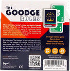 Regal Games The Goodge Rules Fun Card Game Set - 3 4 Player Card Games for Adults, Kids, Teens - Fun & Travel Playing Cards for Game Night (1 Deck, 51 Cards)